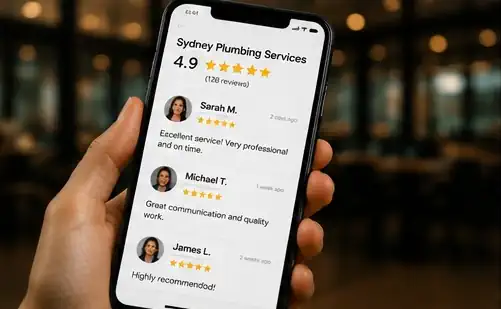 Customer reviews and local business reputation