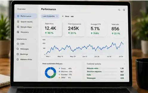 Measuring local SEO search performance