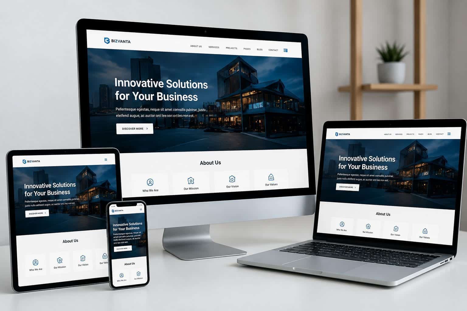Responsive web design for Sydney businesses across desktop, tablet and mobile devices