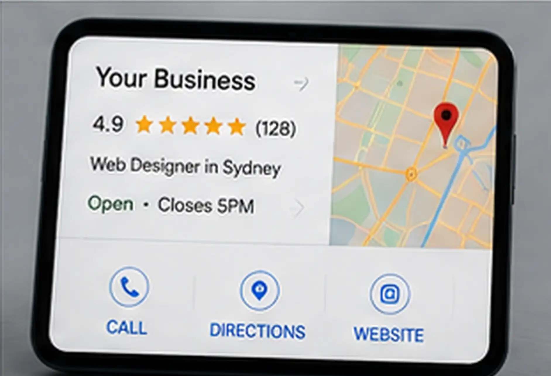 Google Business Profile optimisation for local search visibility
