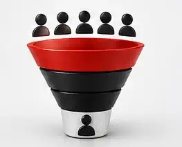 Website lead generation and conversion funnel