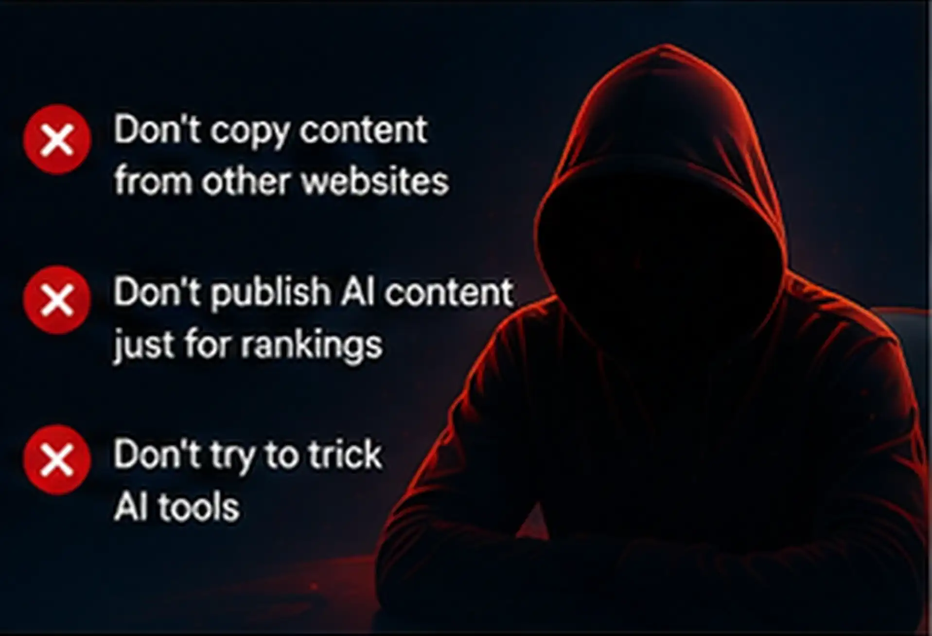 Ethical AI search optimisation focused on useful authoritative content