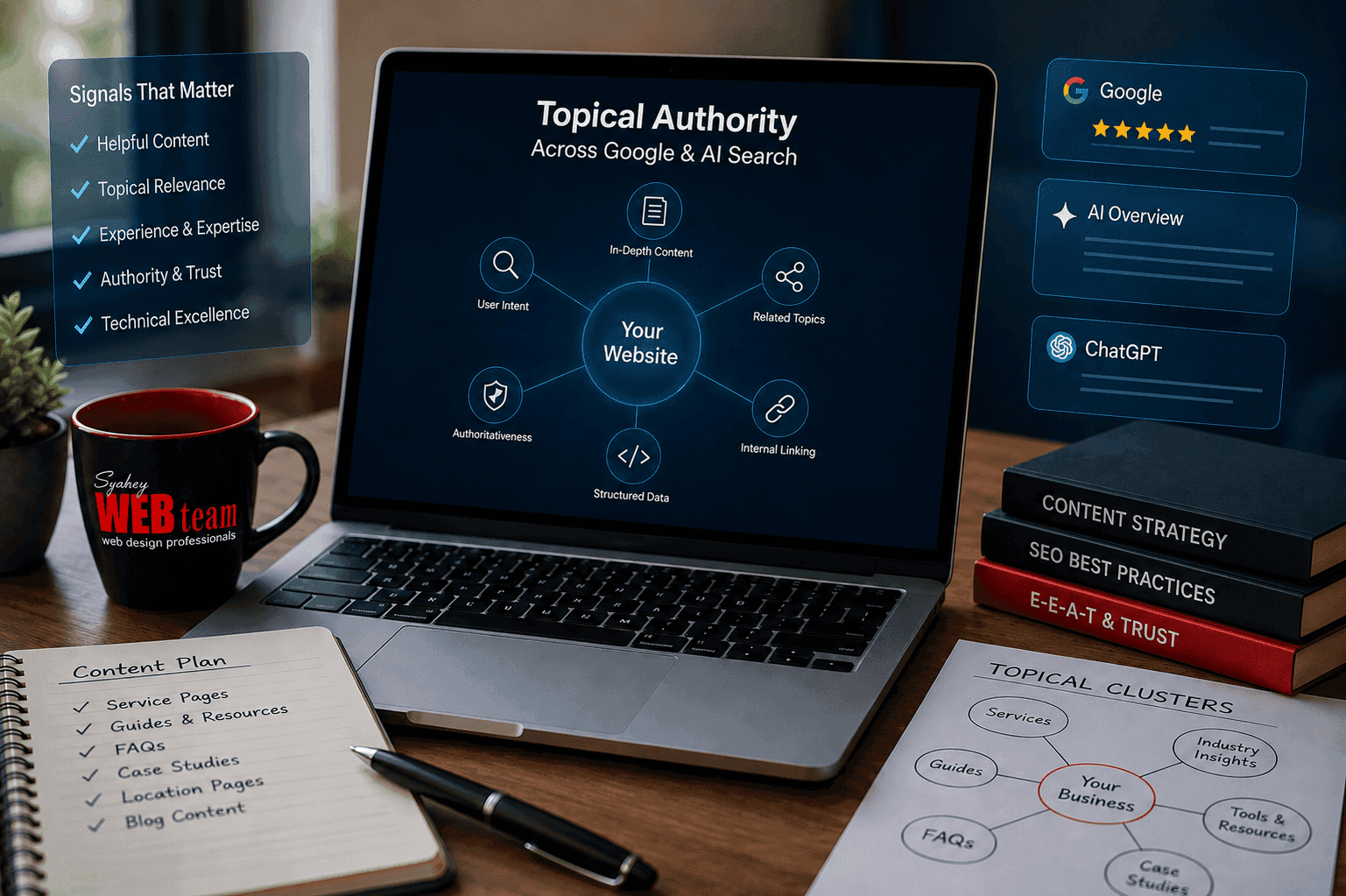 Build Topical Authority Across Google and AI Search