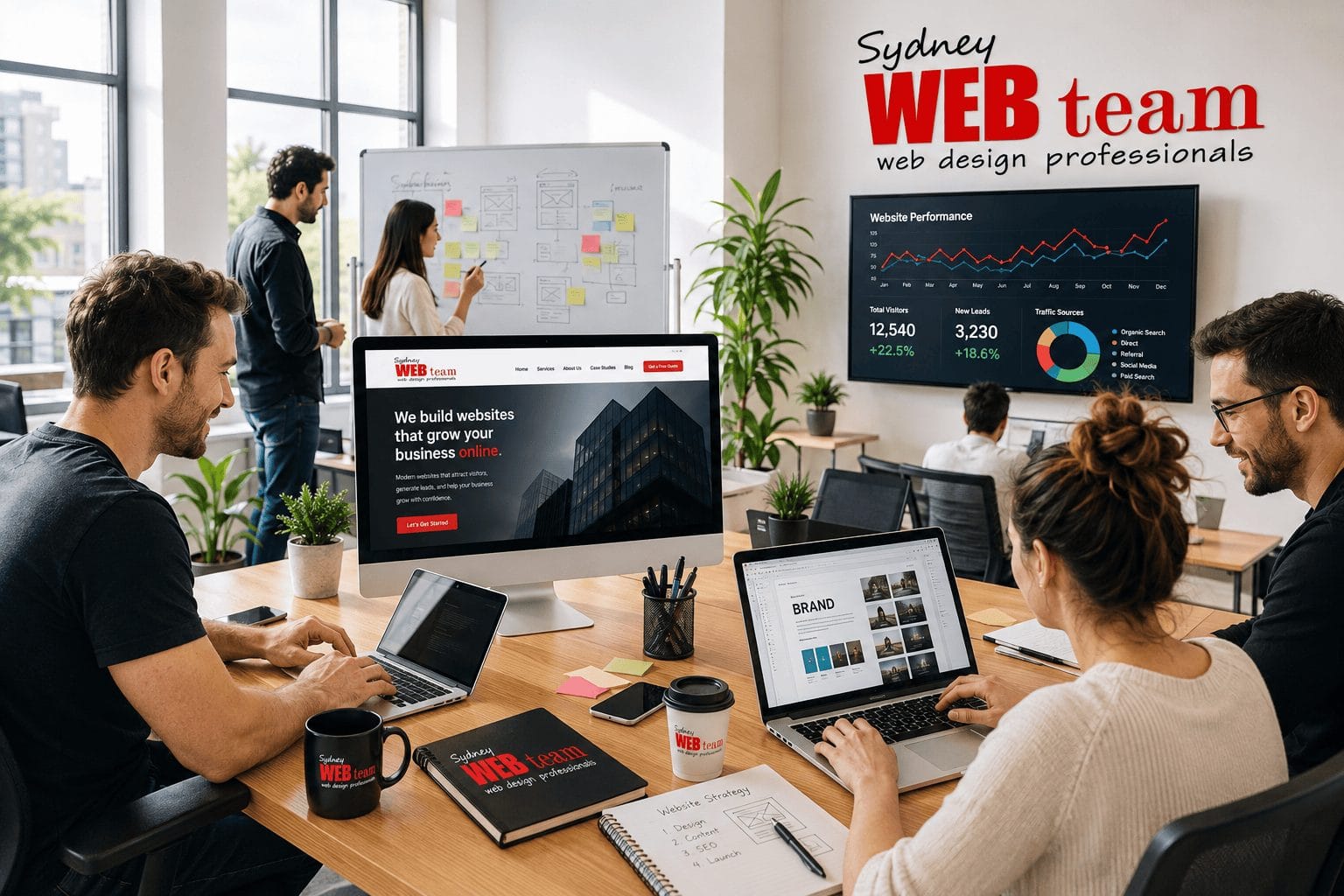 Sydney WEB team staff members