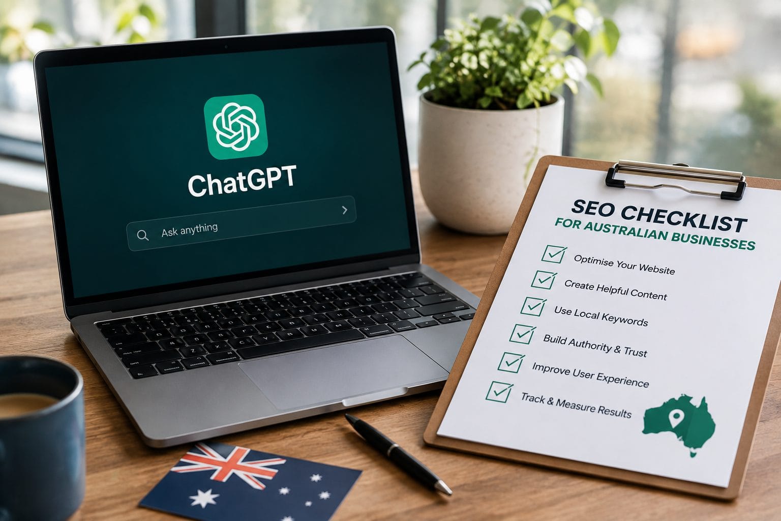 ChatGPT SEO checklist for Australian businesses