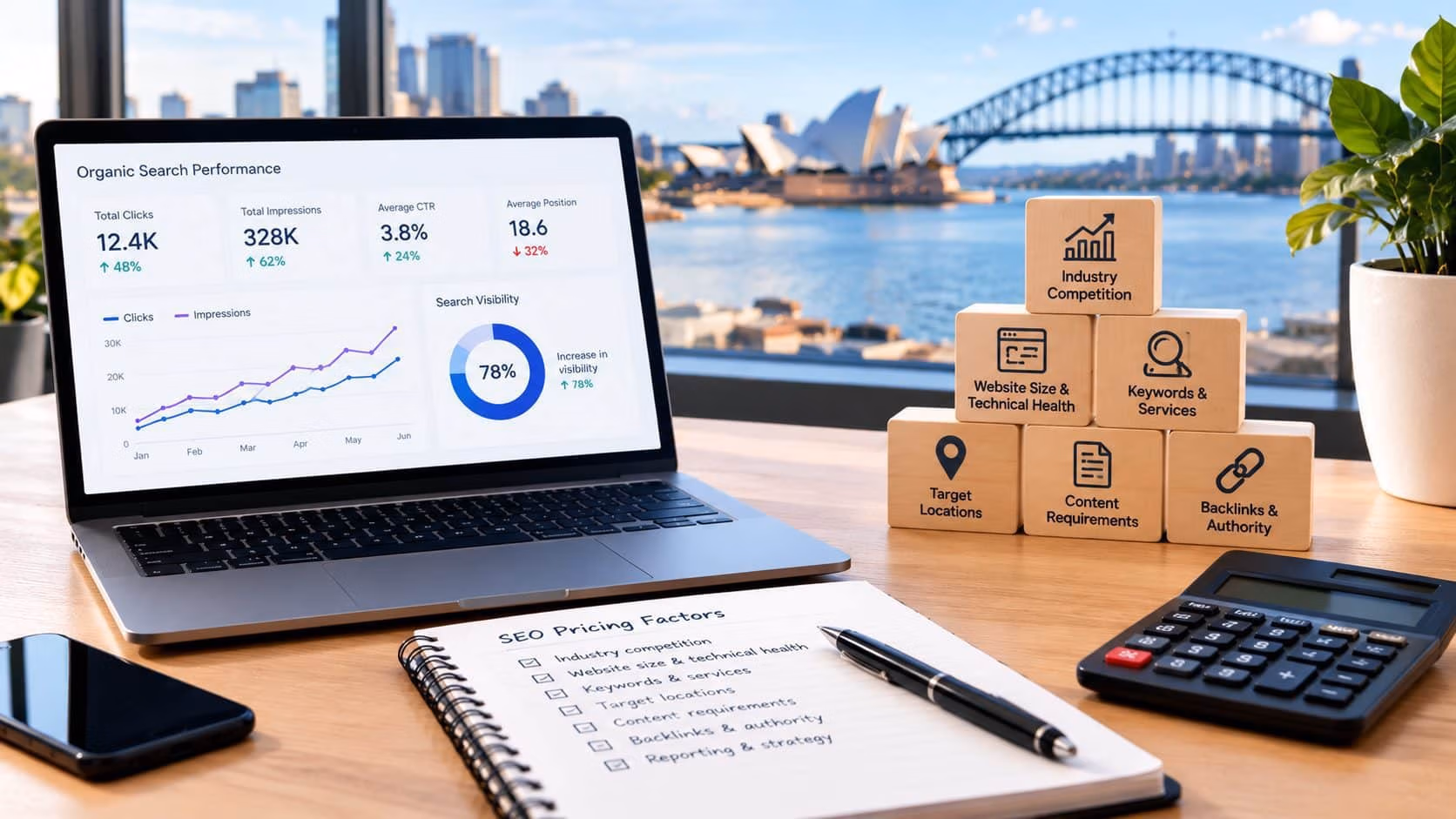 SEO pricing factors for Sydney businesses