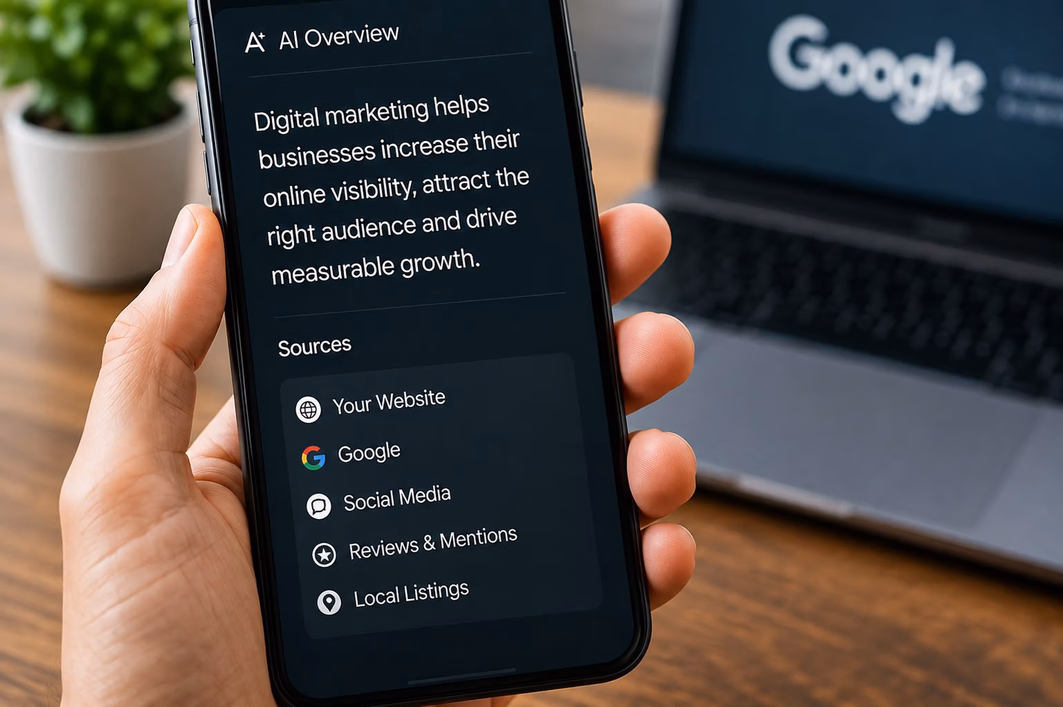 google ai search digital marketing