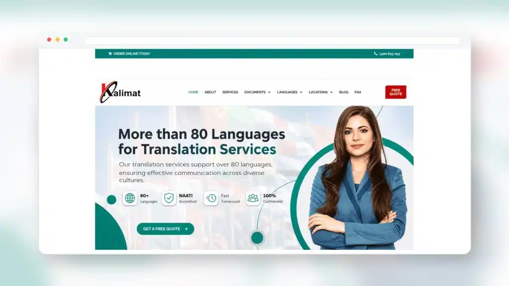 kalimat translation portfolio