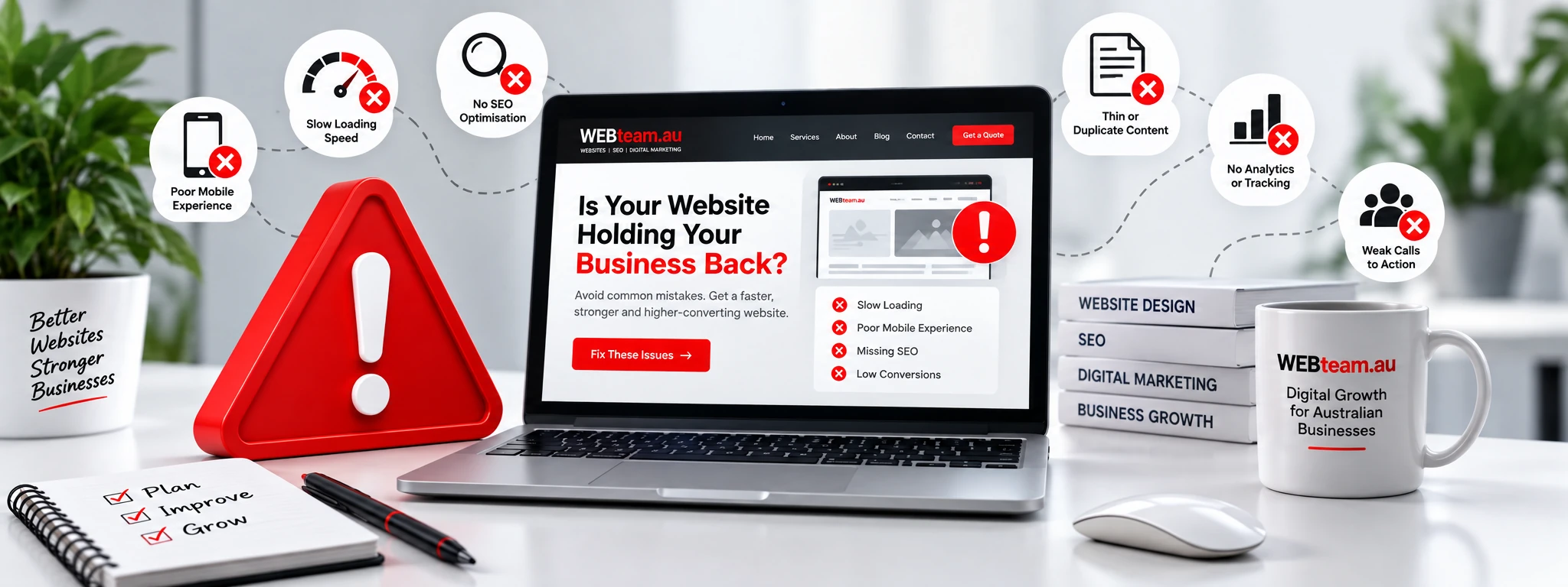 Common small business website mistakes to avoid