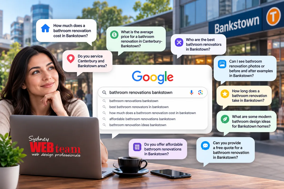 Questions Canterbury-Bankstown customers ask Google and AI assistants about local businesses